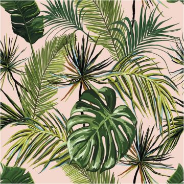 Autocolant decorativ pentru perete Ambiance Exotic, 60 x 60 cm