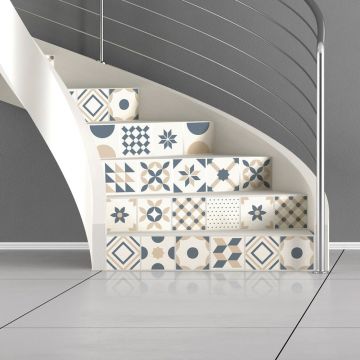 Set 24 autocolante Ambiance Wells, 90 x 60 cm