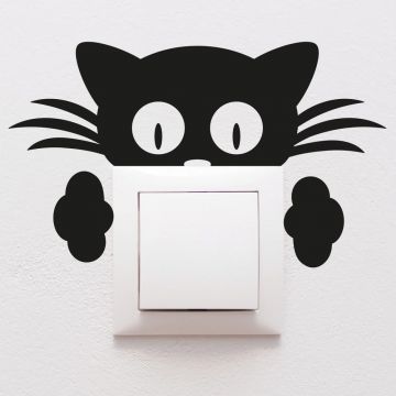 Autocolant Ambiance Plug Kitten