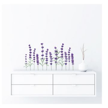 Set autocolante pentru perete Ambiance Levanders