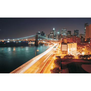 Fototapet duplex Night Light City 8-019, 368 x 254 cm