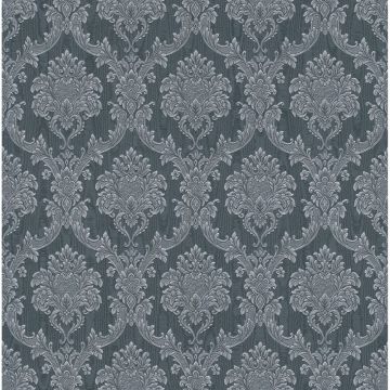 Tapet hartie Rasch Best Of 147933, gri, model vegetal, 10 x 0.53 m