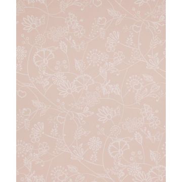 Tapet Hej 218173, roz, model flori vintage, 10 x 0.53 m