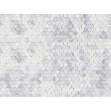 Tapet vinil Dimensions 219580, gri, model geometric, 10 x 0.53 m