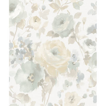 Tapet vinil Grandeco Sarafina, SN3005, multicolor, model floral, 10 x 0.53 m