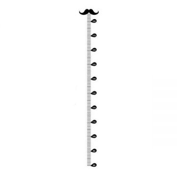 Sticker decorativ, Metru pentru copii, 109.5x13.6 cm