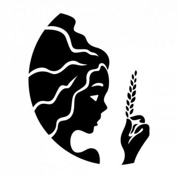 Sticker decorativ, Venus, Negru, 119x149 cm