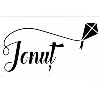 Sticker decorativ, Zmeu Ionut, negru, 115x60 cm