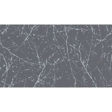 Tapet vlies Elegance 3 305072, gri/alb, model floral, 10 x 0.53 m