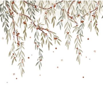 Tapet pentru copii 200 cm x 248 cm Eucalyptus Blooming – Lilipinso