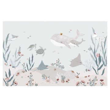 Tapet pentru copii 400 cm x 248 cm Dreamy Seabed – Lilipinso