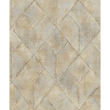 Tapet vinil Grandeco Nomad A47506 , bej/maro, 10 x 0.53 m