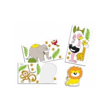 Abtibilduri perete Jungla - Beleduc