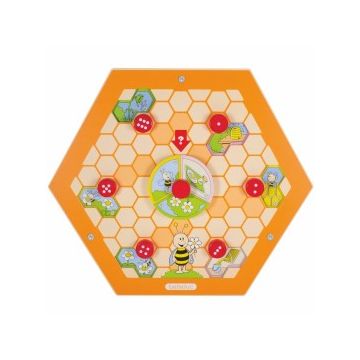 Aplicatie de perete Albinuta invata sa numere - Beleduc