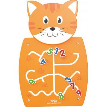 Aplicatie de perete cu activitati Pisica