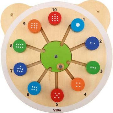 Decor educativ cu elemente pentru motricitate si matematica Potriveste numerele, gradinita