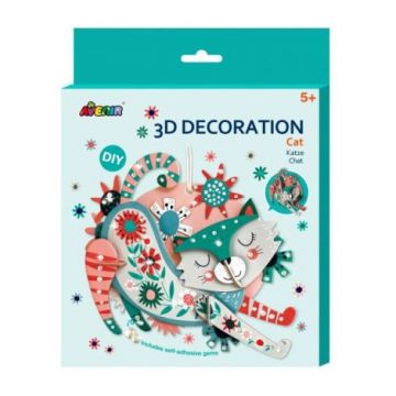 Decoratiune 3D - Pisica